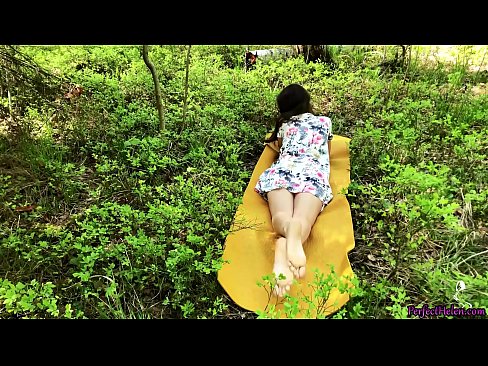 ❤️ Stranger on Tinder Masturbates Pussy mwen ak Fucks pasyone nan Woods yo ❤️ Videyo sèks nan nou